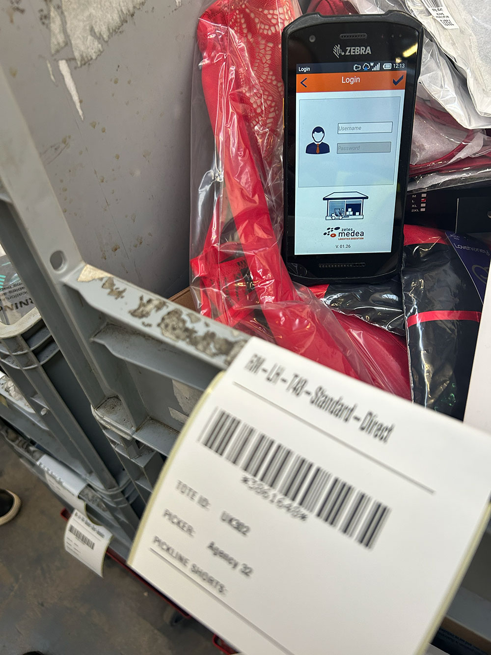 Order picking efficiency