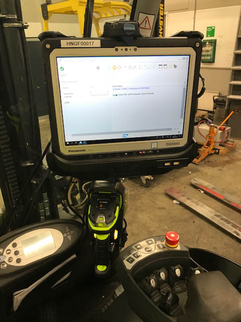 Skräddarsydd truckdatorlösning
