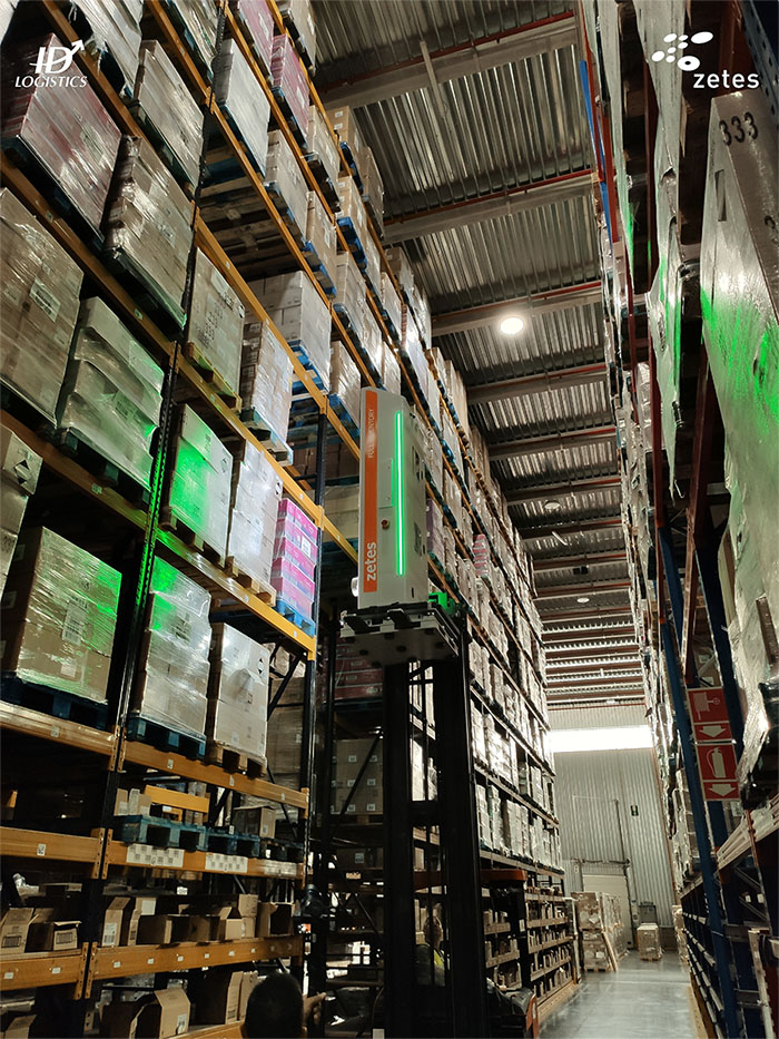 Zetes Full Pallet Inventory solution