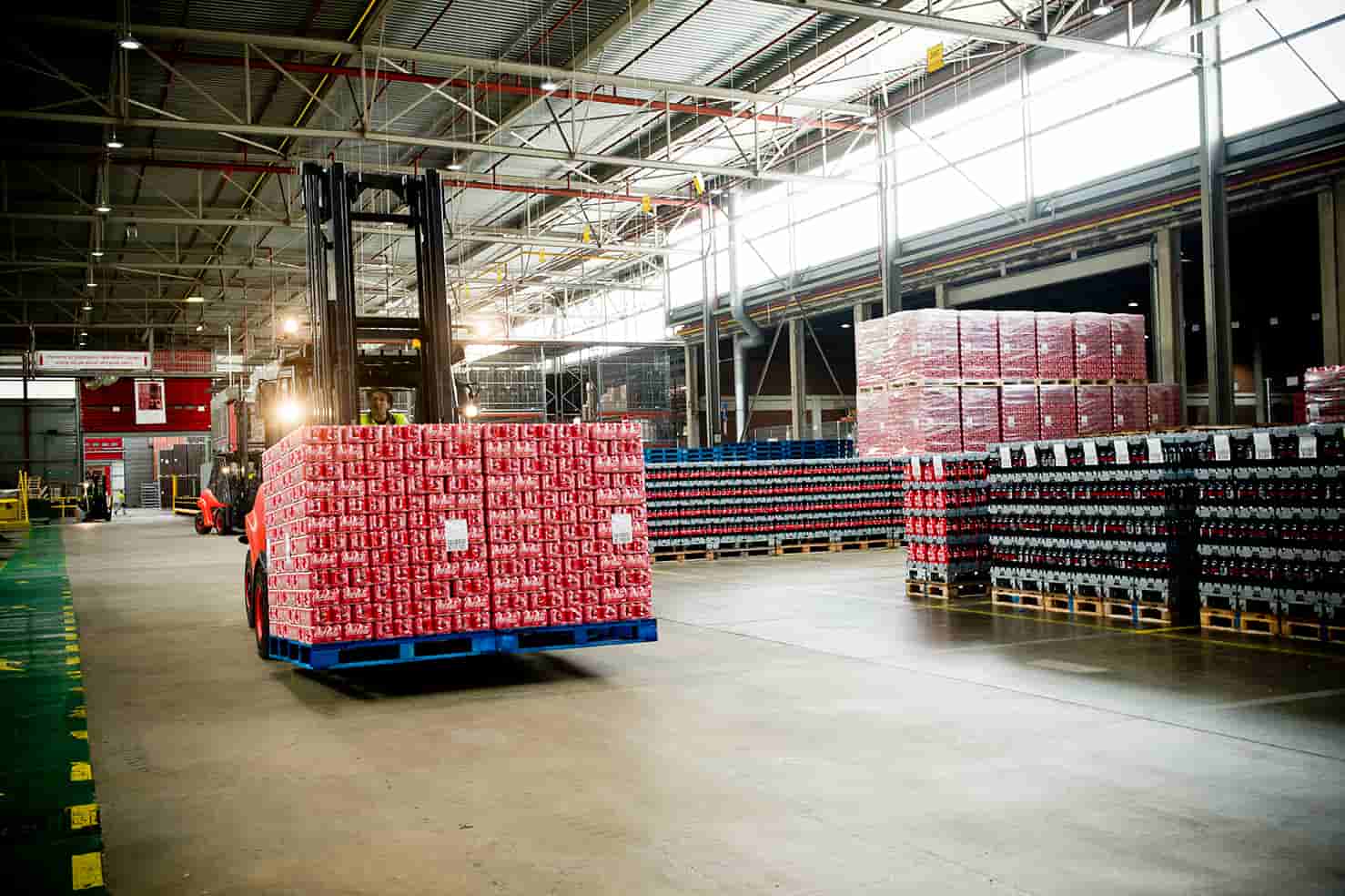 Coca-Cola risparmia 6 minuti per camion durante le operazioni di carico