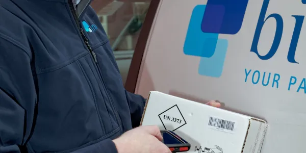 Biomnis Ireland ensures pathology sample traceability and proof of delivery with ZetesChronos