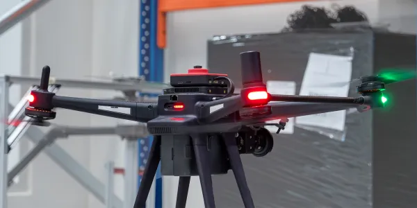 Zetes en Avular bundelen krachten voor full pallet inventory met autonome drones