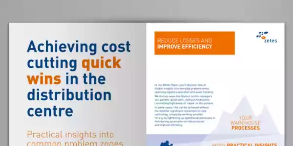 Achieving cost cutting quick wins in the distribution centre