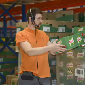 Unilever Greece implements Zetes’ untrained voice solution in 1 month and has order pickers up and running in no time