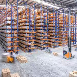 Warehouse in activity
